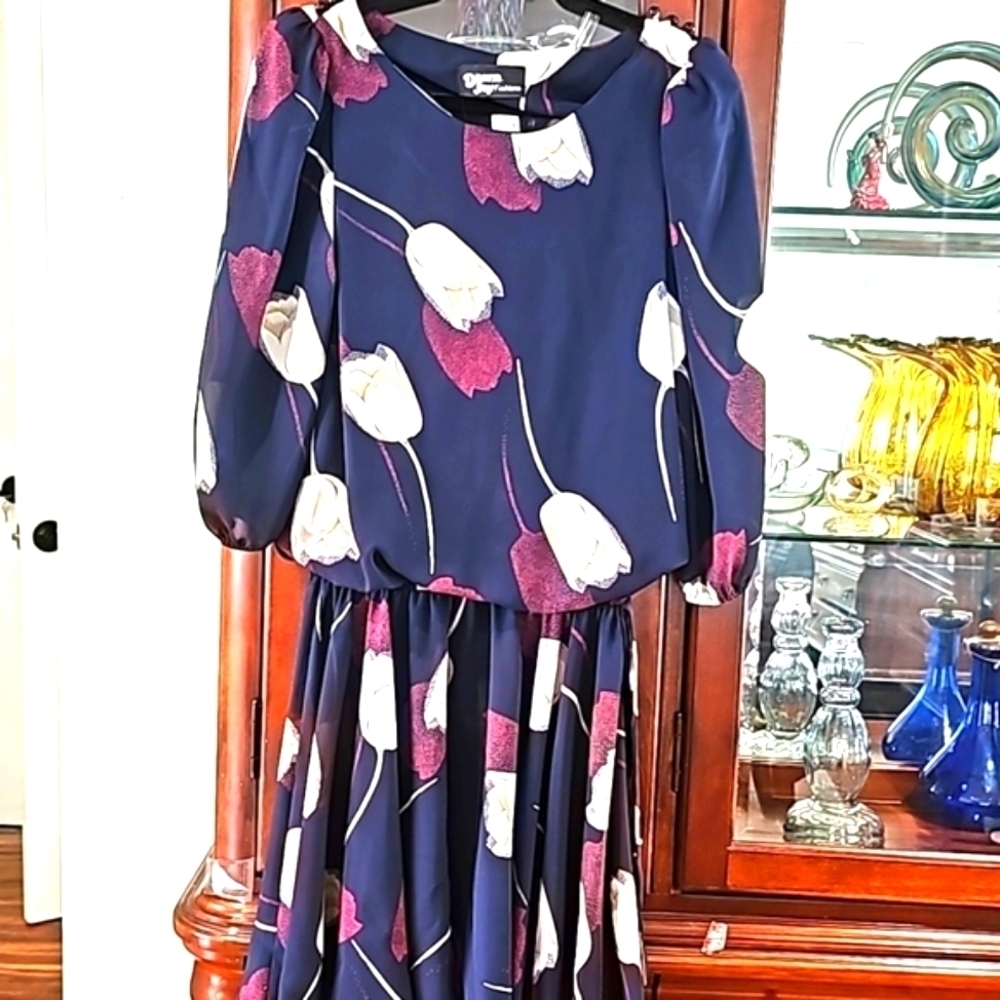Dawn Joy Fashions Boutique Floral Dress size 5/6